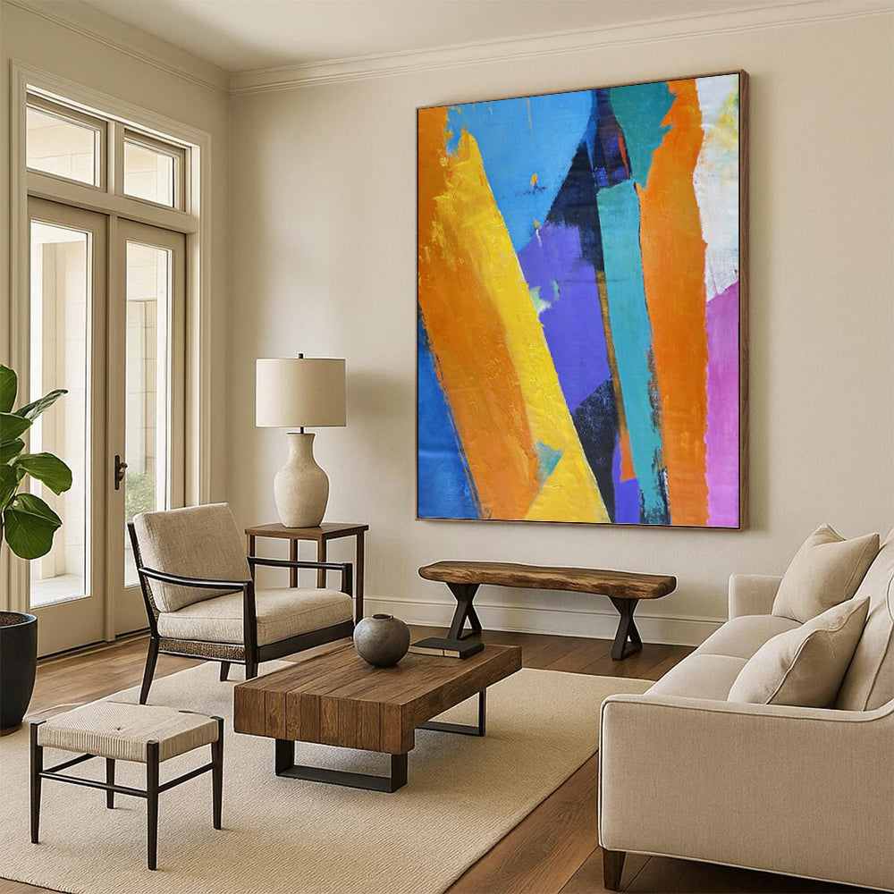 blue architecture artwork